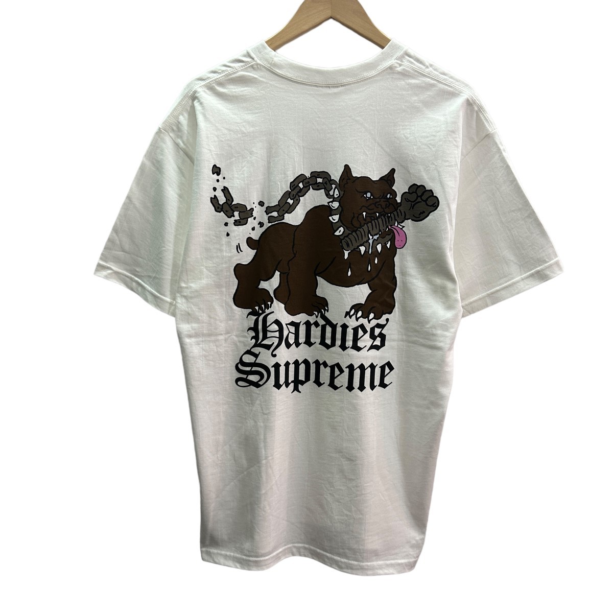 美品】サイズM シュプリーム SUPREME 23SS Hardies Dog Tee ハーディー