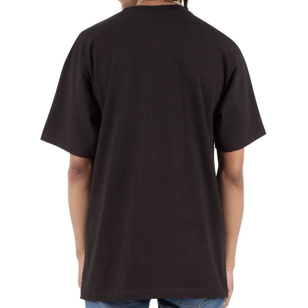 新品未使用 シャカウェア 7.5oz マックス ヘビーウエイト 無地 半袖 Tシャツ 黒 Sサイズ 1枚 SHAKA WEAR ブラック クルーネック