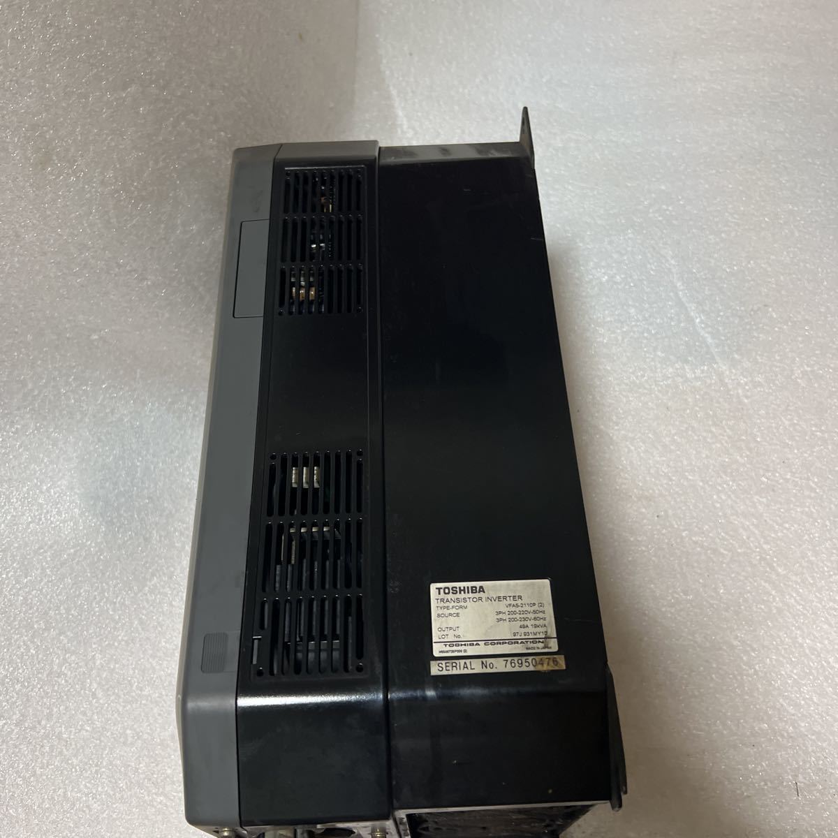 Yahoo!オークション - Toshiba 東芝 インバーター VFA5-2110P (A) Yahoo!オークション - Toshiba 東芝 インバーター VFA5-2110P (A)