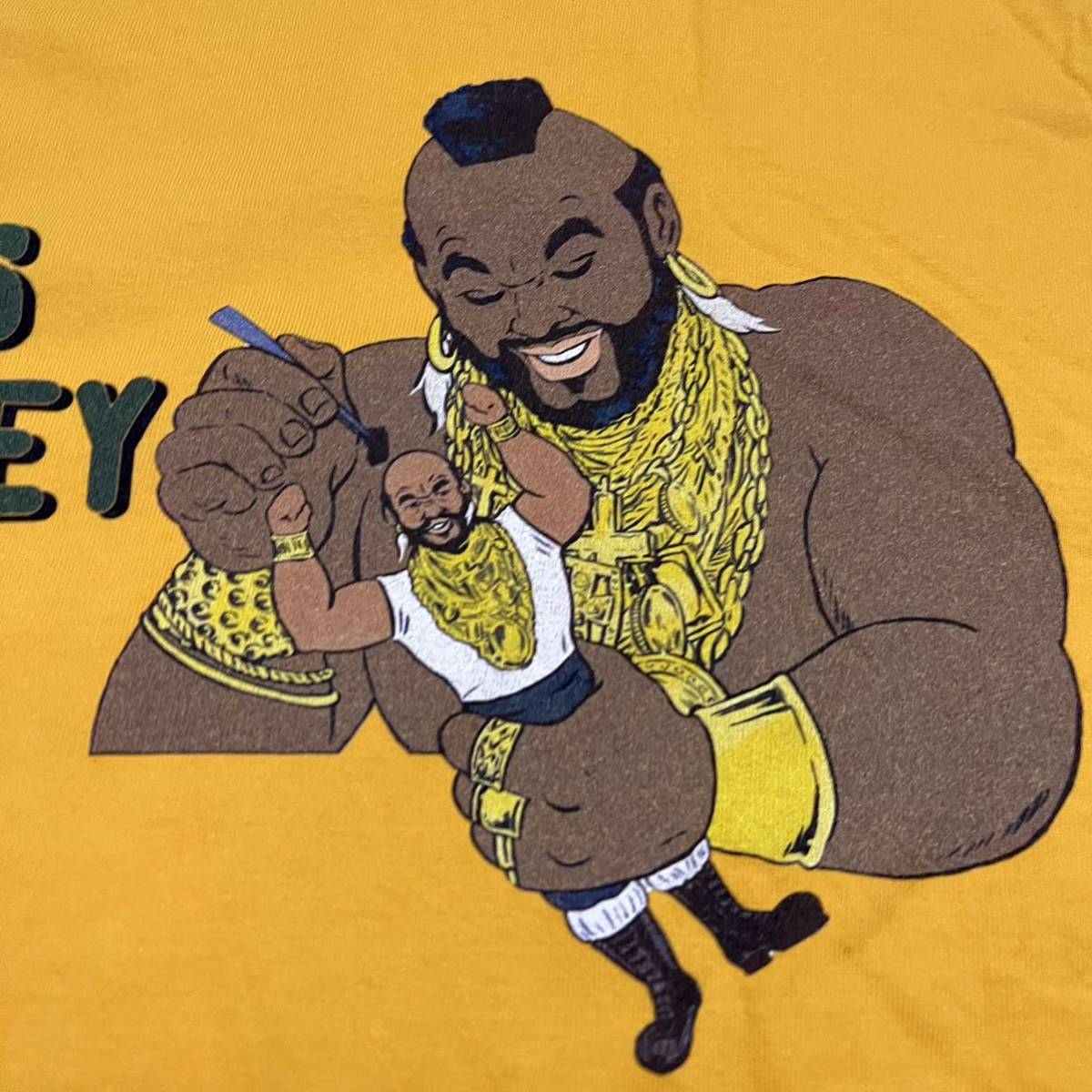 完売品 MAD MOUSE COMIC Mr.T Tシャツ L ミスターT 特攻野郎 Aチーム クラバーラング 映画 rockyの画像1