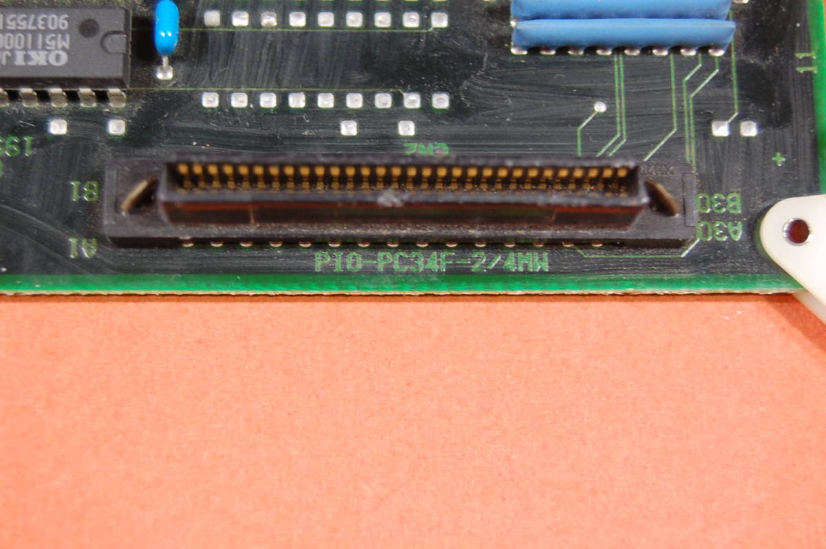PC98 Cバス用 メモリボード IO DATA PIO-PC34F 2/4/8MW 4M? 動作未確認 現状渡し ジャンク扱いにて　S-117 1584 _画像2