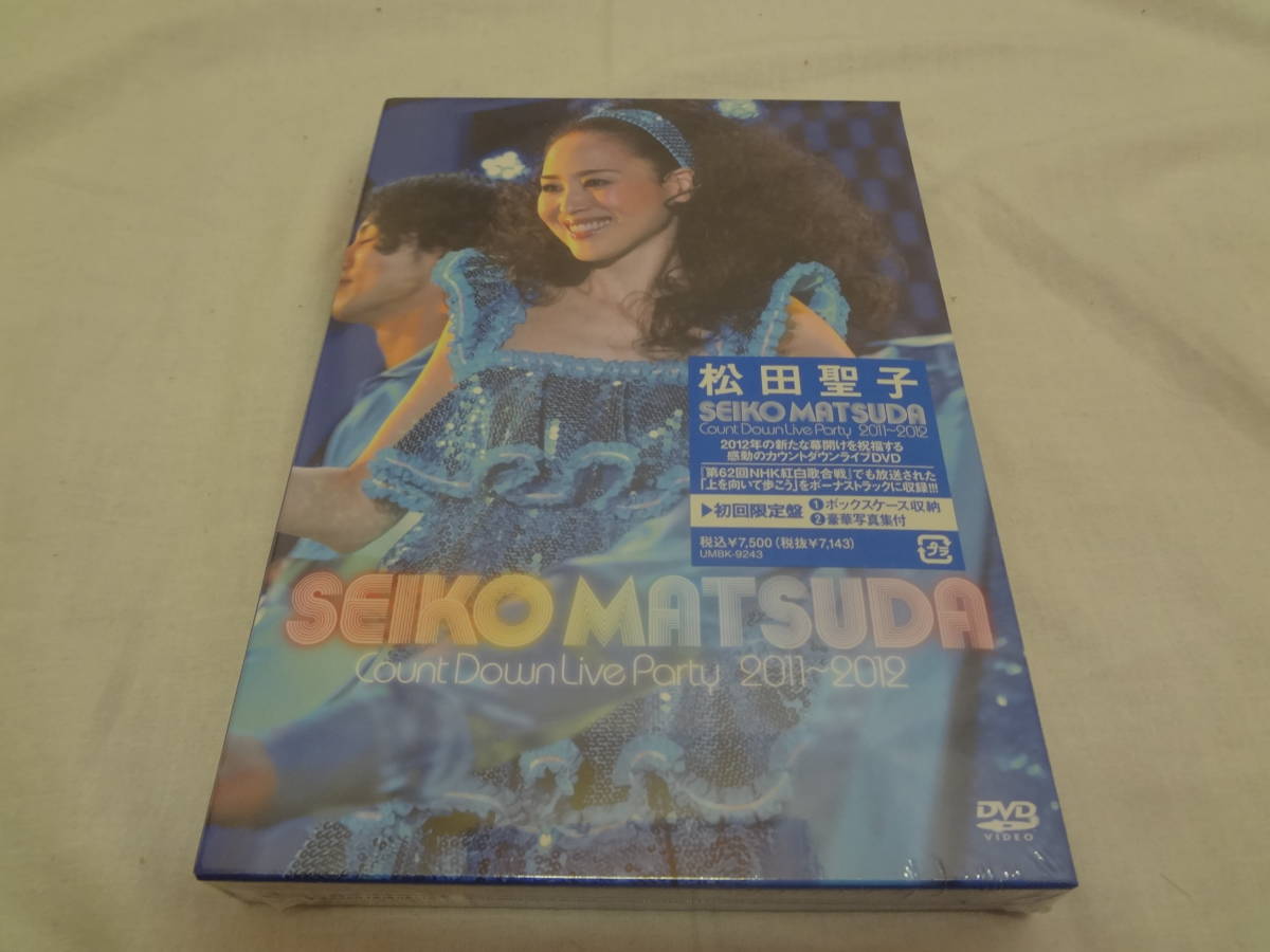 60320 ★am 松田聖子/Seiko Matsuda COUNT DOWN LIVE PARTY 2011-2012 【初回限定盤】 [DVD]_画像1