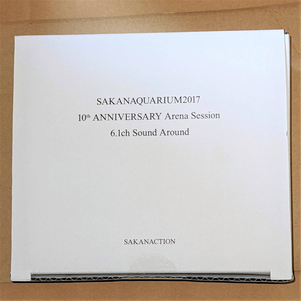 新品 送料込 サカナクション SAKANAQUARIUM2017 10th ANNIVERSARY Arena Session 6.1ch Sound Around 完全生産限定プレミアムBLOCK Blu-ray_画像1