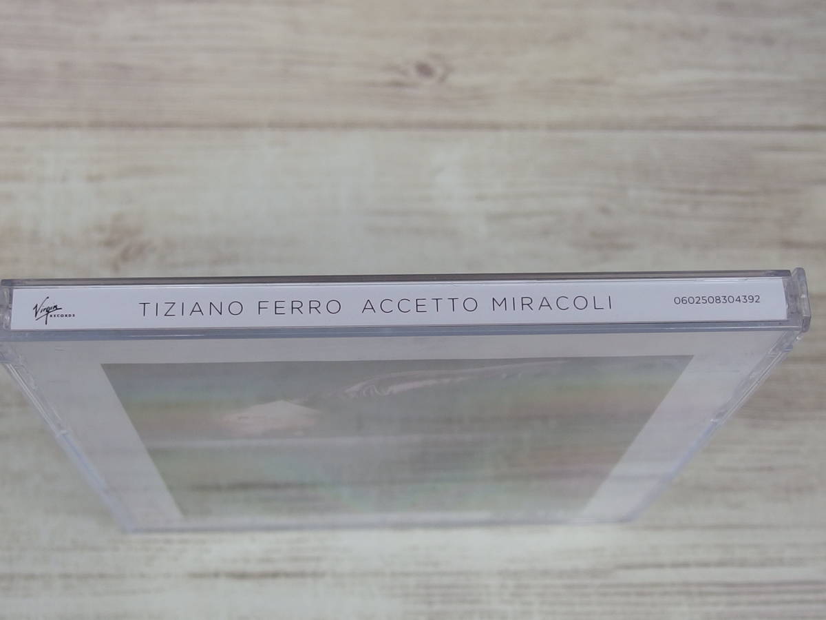 CD / Accetto Miracoli / Tiziano Ferro / 『D23』 / 中古_画像3
