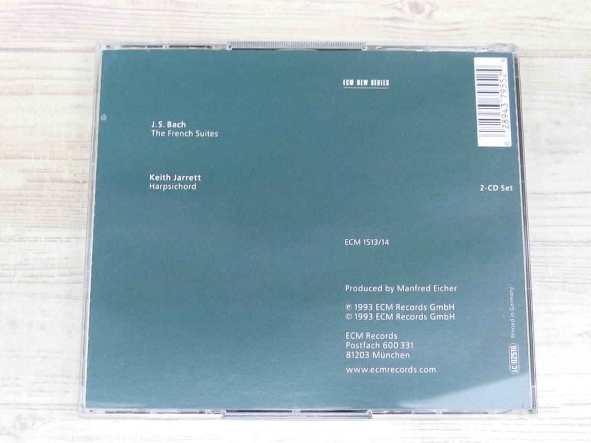CD / J.S.Bach: The French Suites / Keith Jarrett / 『J25』 / 中古の画像2