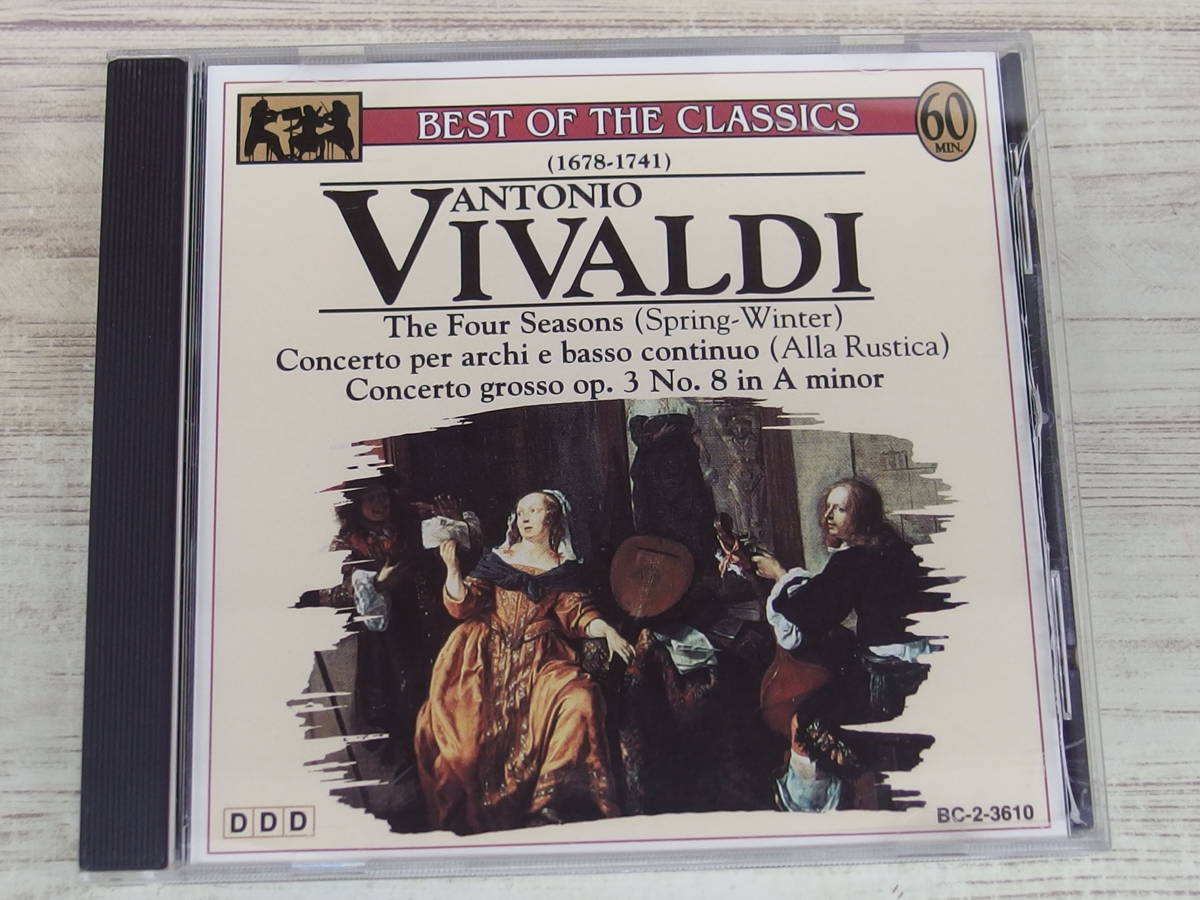 CD / Best of the Classics VIVALDI(1678-1741) / 『J26』 / 中古＊ケース破損_画像1