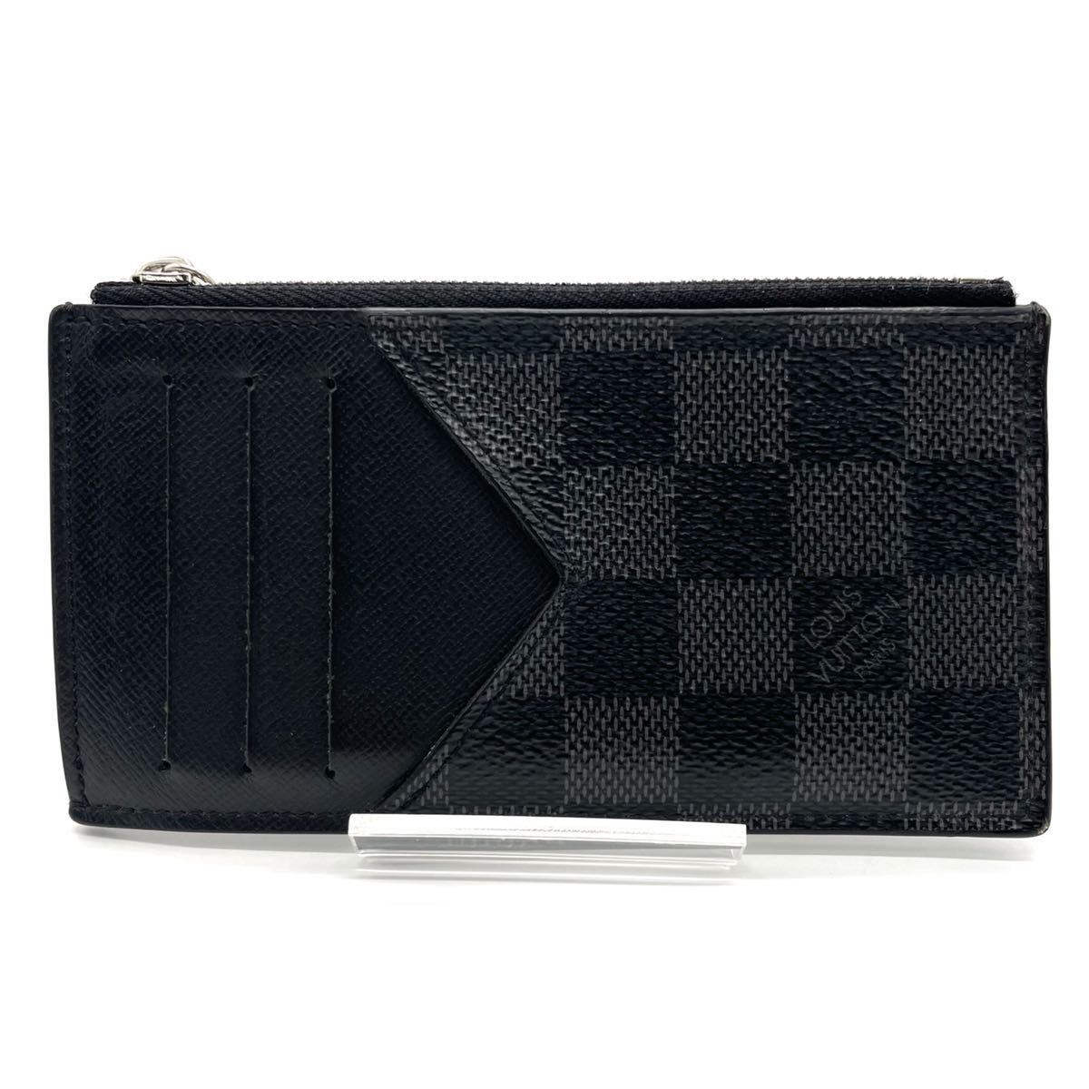 美品】ルイヴィトン LOUIS VUITTON N64038 ダミエグラフィット コイン