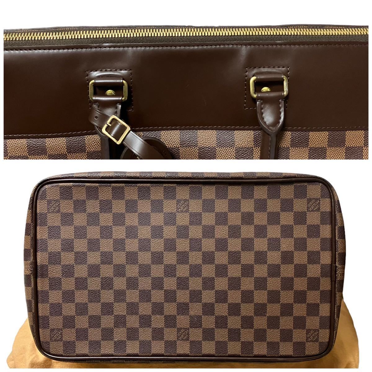 【美品】ルイヴィトン LOUIS VUITTON N41163 ダミエ ネオグリニッジ ボストンバッグ ハンドバッグ ブラウン ルイヴィトンダミエ_画像4