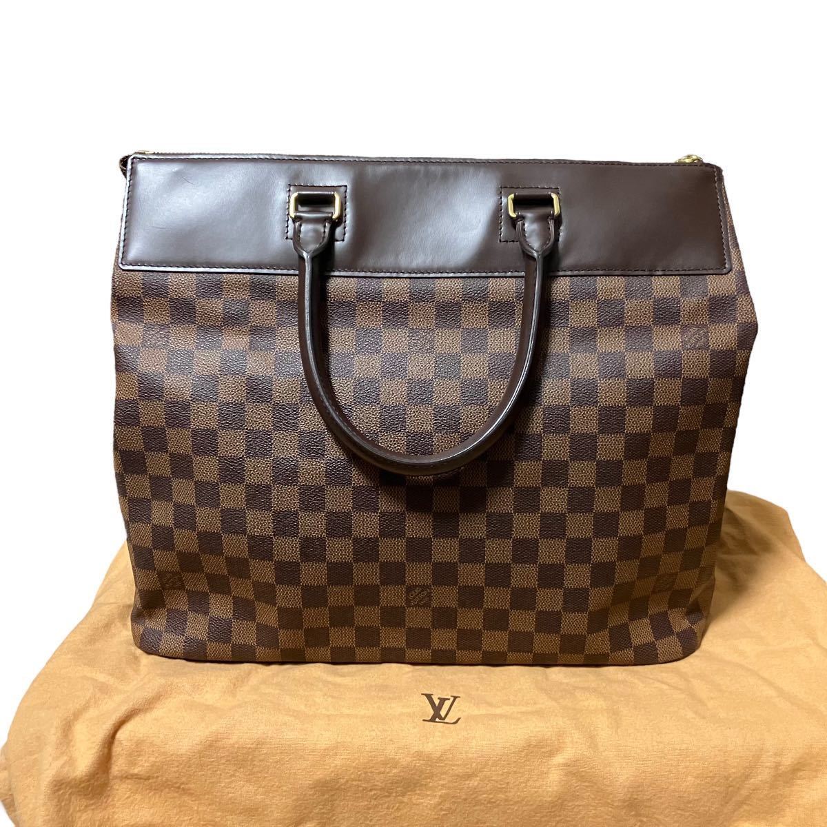 【美品】ルイヴィトン LOUIS VUITTON N41163 ダミエ ネオグリニッジ ボストンバッグ ハンドバッグ ブラウン ルイヴィトンダミエ_画像1