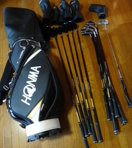 ☆ HONMA ホンマ TOUR WORLD VIZARD ZERO ドライバー・アイアン