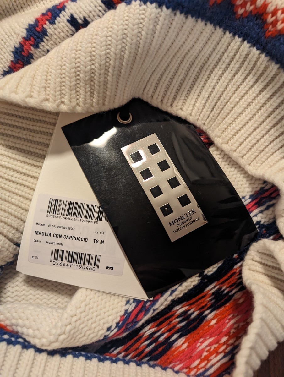 新品未使用品】7 MONCLER GENIUS FRAGMENT スウェット パーカ ニット