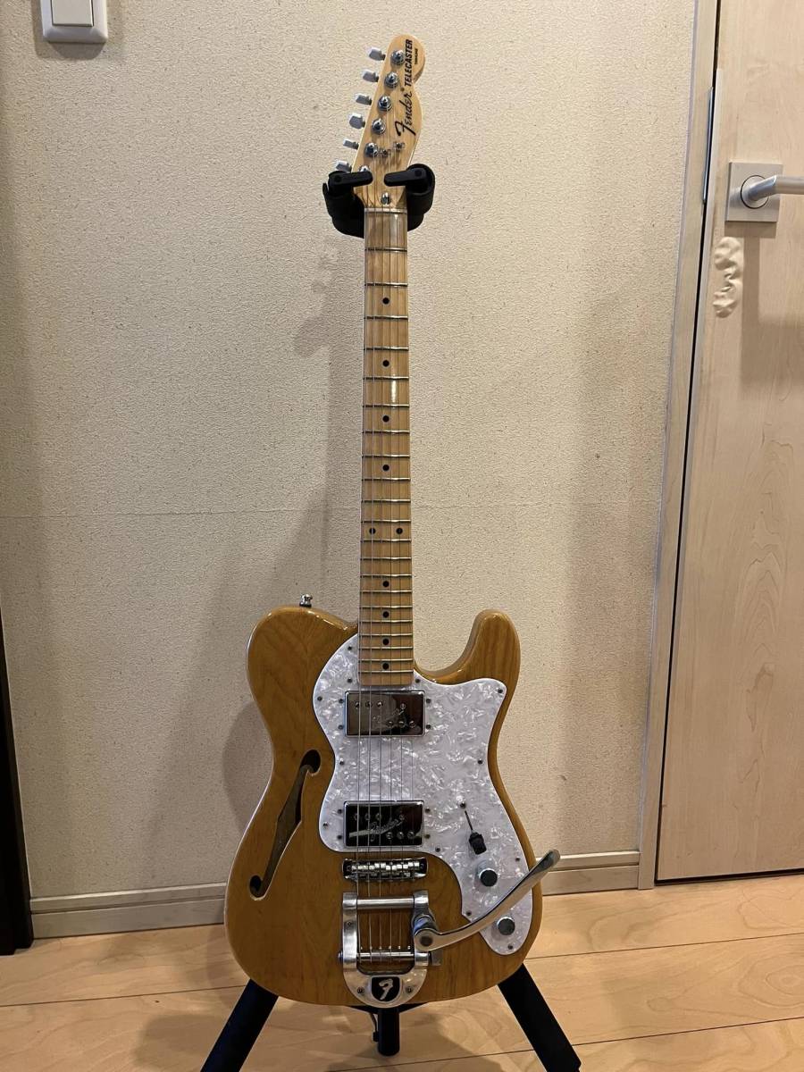 Yahoo!オークション - 貴重Tシリアル Fender Japan シンライン Yahoo!オークション - 貴重Tシリアル Fender Japan シンライン