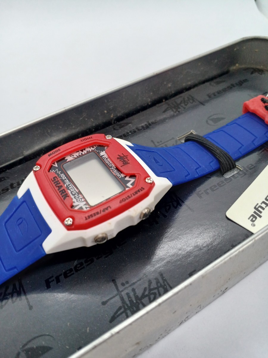 1円 STUSSY ステューシー Stussy×Shark Classic Watchシャーク