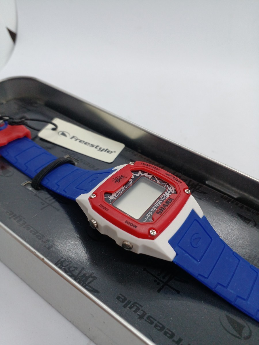 1円 STUSSY ステューシー Stussy×Shark Classic Watchシャーク