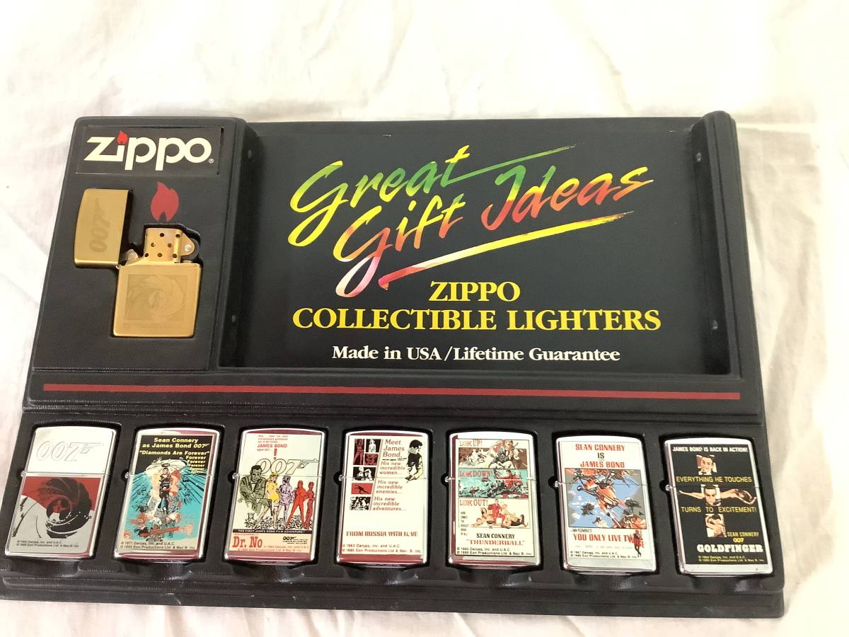 ☆未使用 着火未確認☆ZIPPO ジッポ ジェームスボンド 007 8個