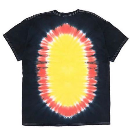 CHALLENGER チャレンジャー TIE DYE BURNING SNAKE TEE タイダイ