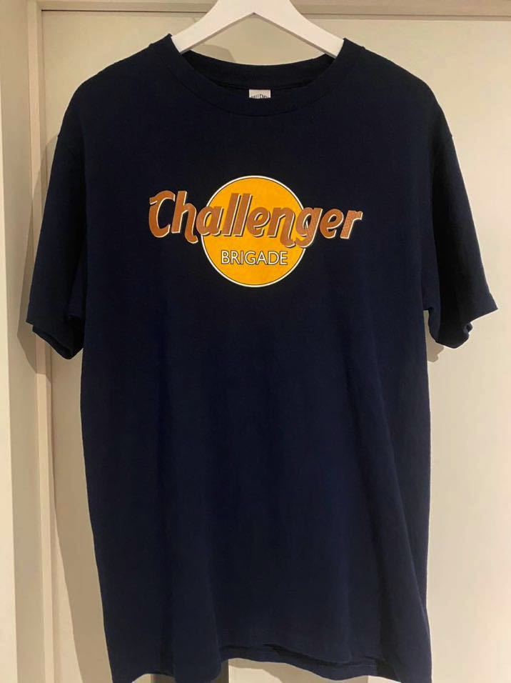 チャレンジャー CHALLENGER MUD LOGO tシャツ ネイビー Mサイズ 長瀬智也