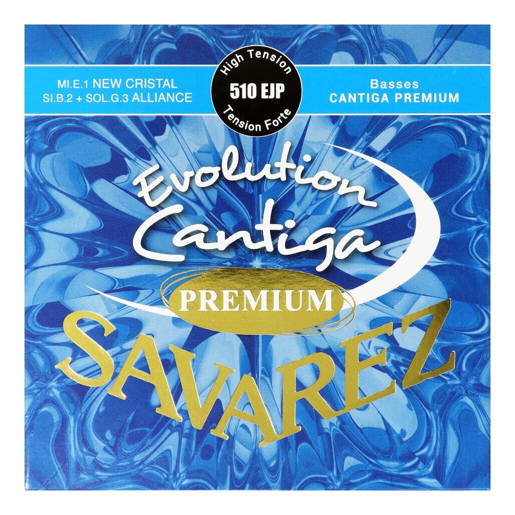 ★ Savarez 510 EJP × 1 Высокая натяжение Evolution Cantiga Premium Classic Guitar String ★ Новая доставка включена/служба электронной почты