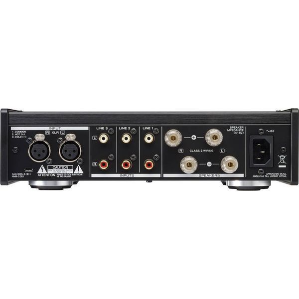 ☆TEAC ティアック AX-505-B XLRバランス入力装備 ステレオ