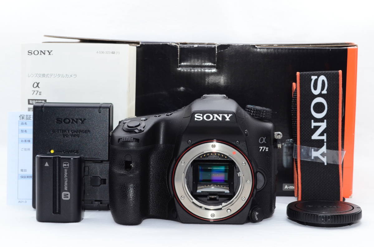 Yahoo!オークション - ☆美品☆ ソニー SONY α77 II ボディ ILCA...