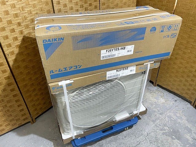 TPE79649八 ☆未開封☆ ダイキン おもに8畳用 ルームエアコン F25YTES