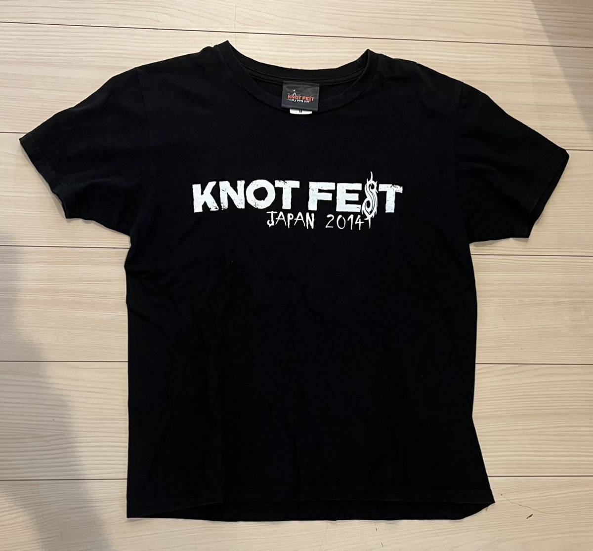 スリップノット ノットフェス slipknot 2014 幕張メッセ 記念Tシャツ Mサイズの画像1