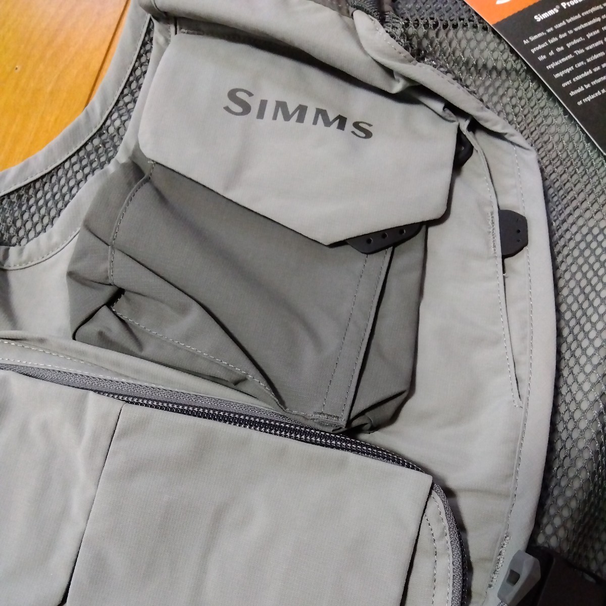 Simms　Freestone VEST シムス フリーストーン　ベスト　M　　Smoke_画像6