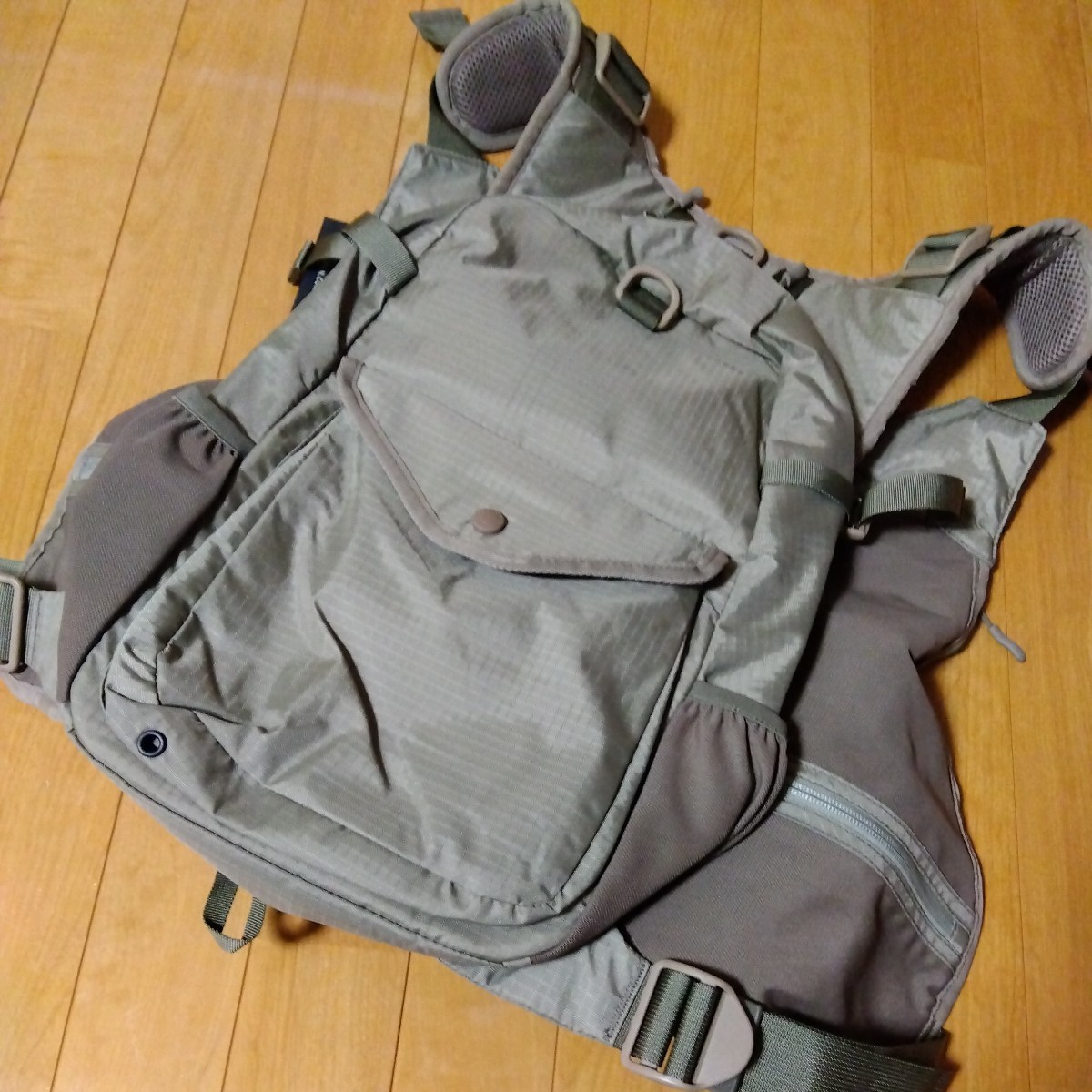 Filson Fishing Guide Vest Vintage Olive OS フィッシング ガイド