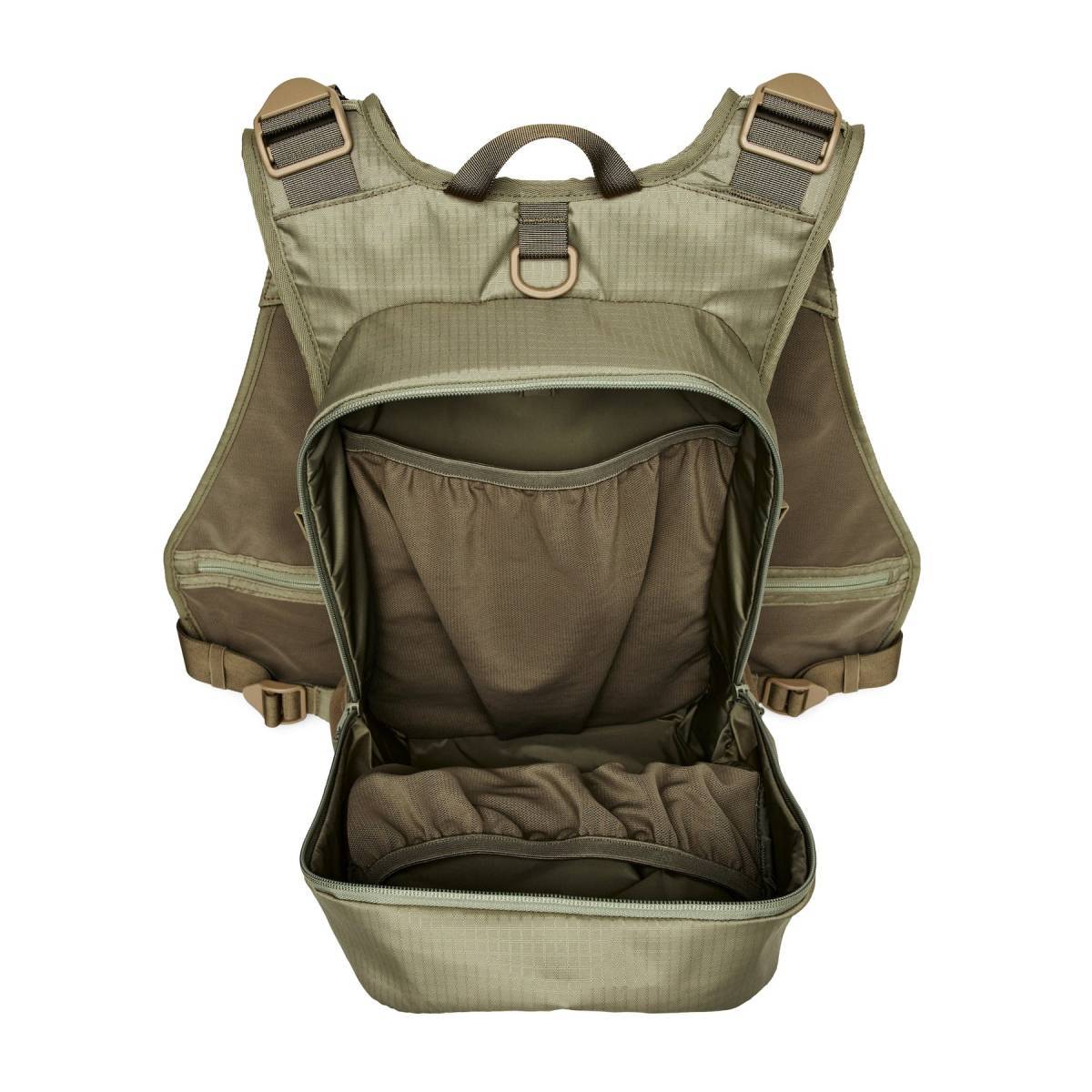 Filson Fishing Guide Vest Vintage Olive OS フィッシング ガイド