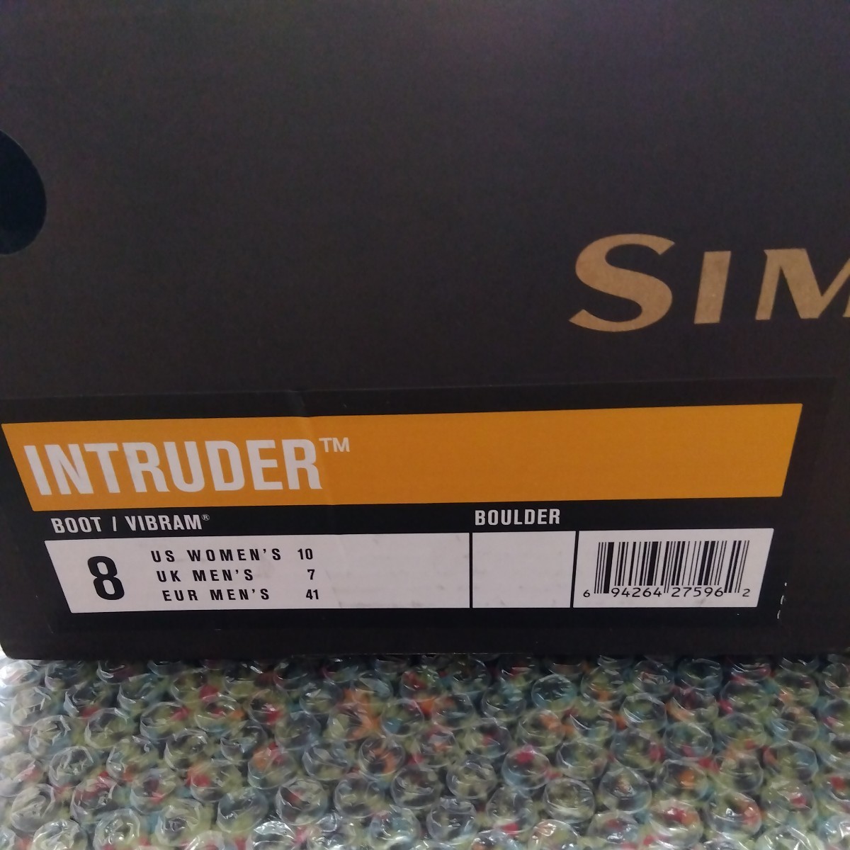 Yahoo!オークション - SIMMS INTRUDER BOOT VIBRAM BOULDER US8 Yahoo!オークション - SIMMS INTRUDER BOOT VIBRAM BOULDER US8