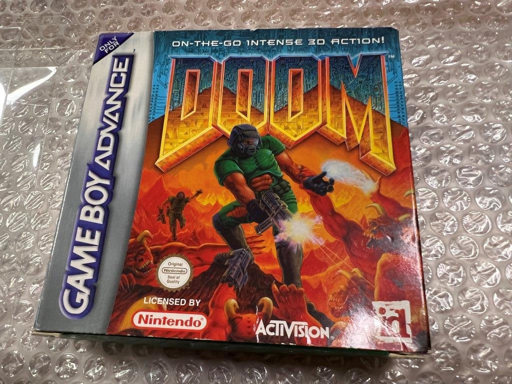 GBA 欧州UK版 Doom / ドゥーム 中古 完品 純正 動作確認 状態画像参照 ゲームボーイアドバンス 送料無料 同梱可