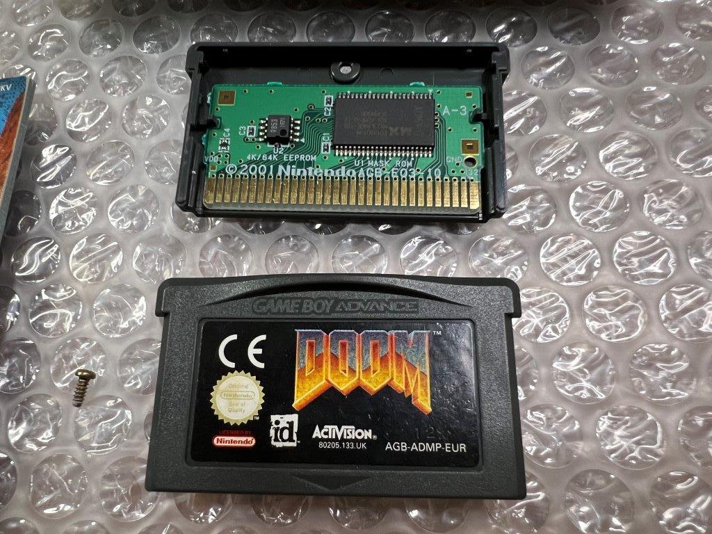 GBA 欧州UK版 Doom / ドゥーム 中古 完品 純正 動作確認 状態画像参照 ゲームボーイアドバンス 送料無料 同梱可