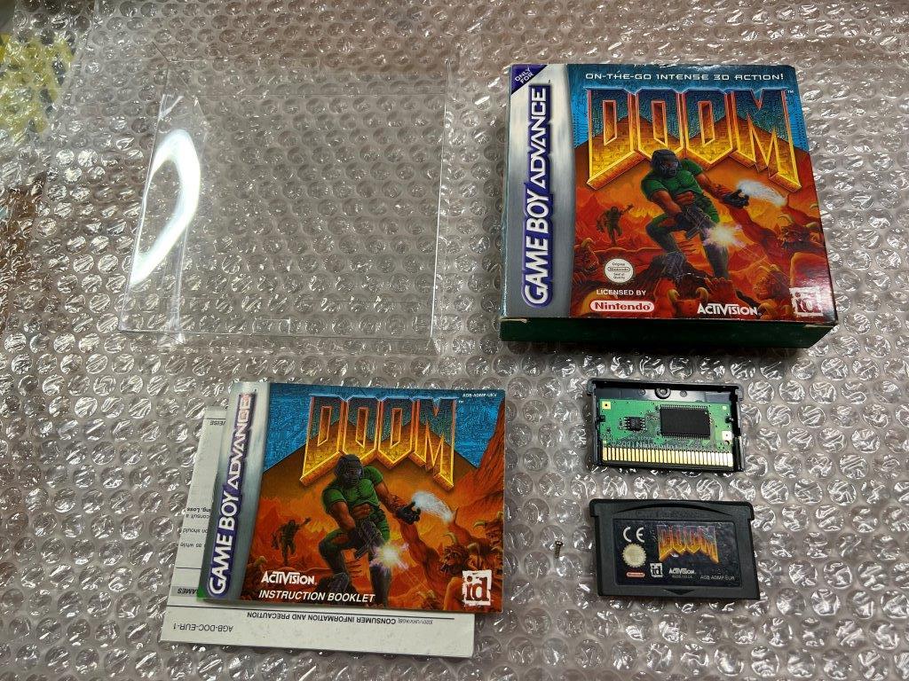 GBA 欧州UK版 Doom / ドゥーム 中古 完品 純正 動作確認 状態画像参照 ゲームボーイアドバンス 送料無料 同梱可