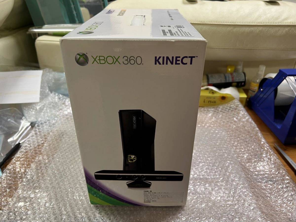 XBOX360S 本体 4Gb キネクト同梱 バリューパック限定版 新品未開封