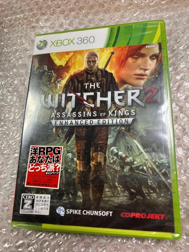 XBOX360 ウィッチャー2 / The Witcher 2 状態綺麗 ジャケ側面 XBOX360 ウィッチャー2 / The Witcher 2 状態綺麗 ジャケ側面
