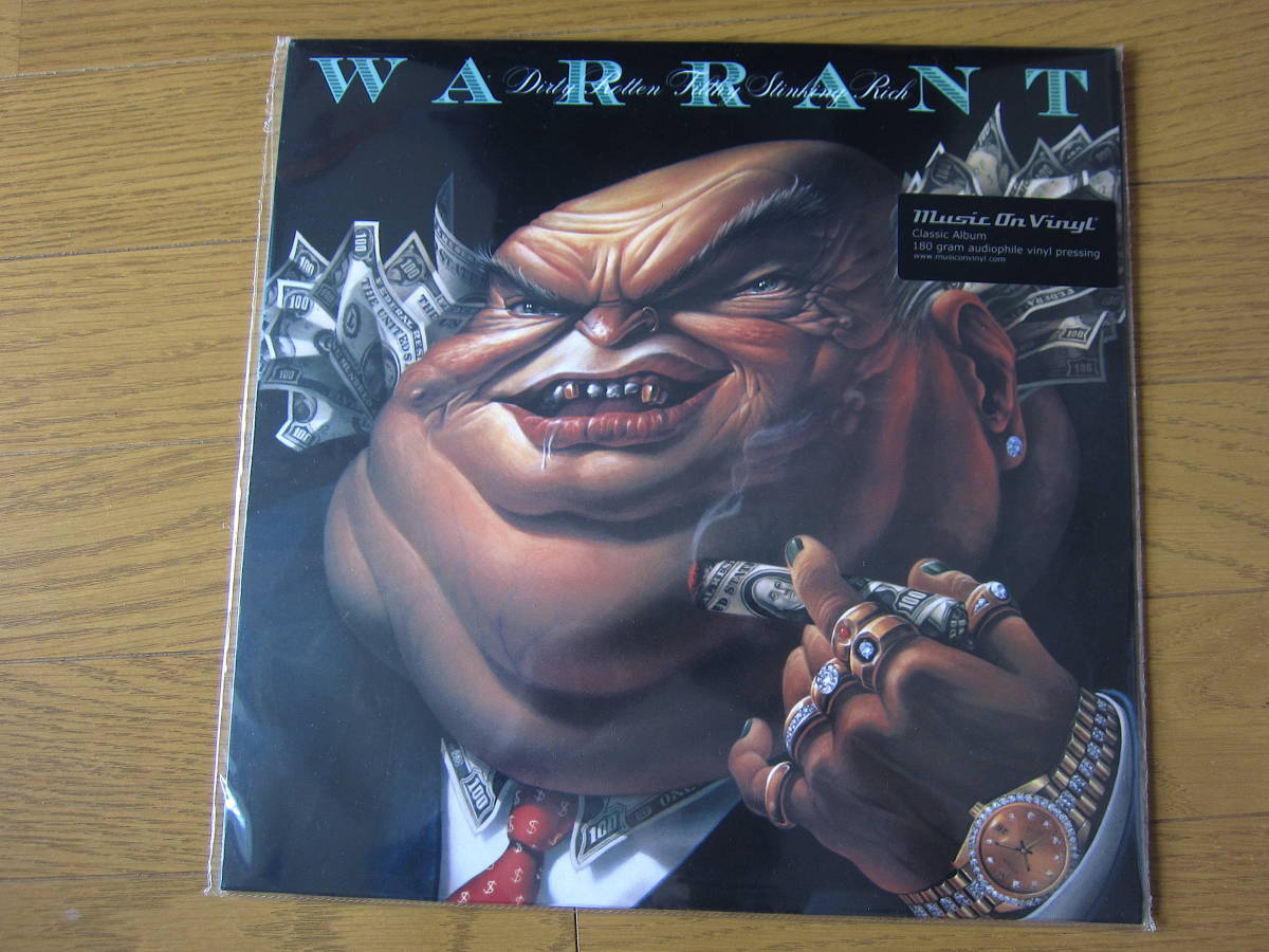 * WARRENT DIRTY ROTTEN FILTHY STINKING RICH 180g масса запись lii колодка новый товар нераспечатанный 