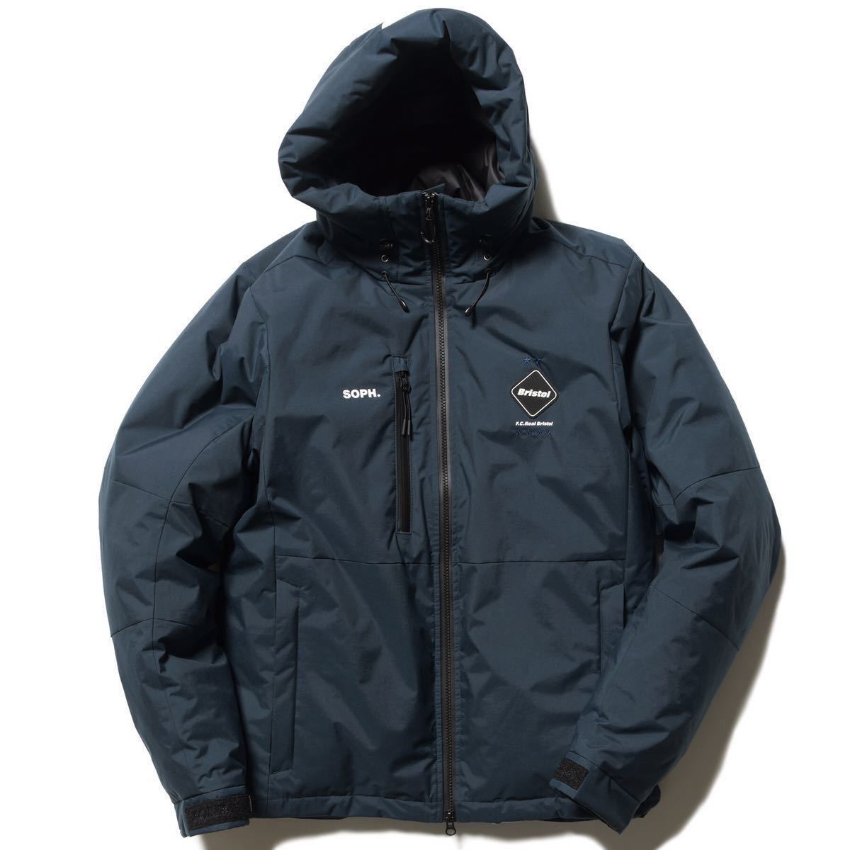 【美品】【XLサイズ】 FCRB f.c real bristol エフシーレアルブリストル SOPH ソフネット TOUR DOWN PARKA ダウンジャケット ブルゾン XL_画像1