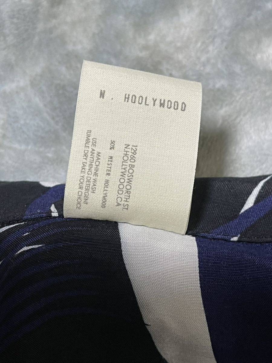 【即決】【送料最安360円】 n.hoolywood ミスターハリウッド エヌハリウッド ALOHA SHIRTS アロハシャツ 半袖 即決早い者勝ち_画像8