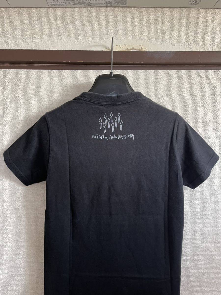 【良品】【送料最安360円】NUMBER NINE ナンバーナイン TEE Tシャツ カットソー 半袖 BLACK ブラック 黒色_画像6