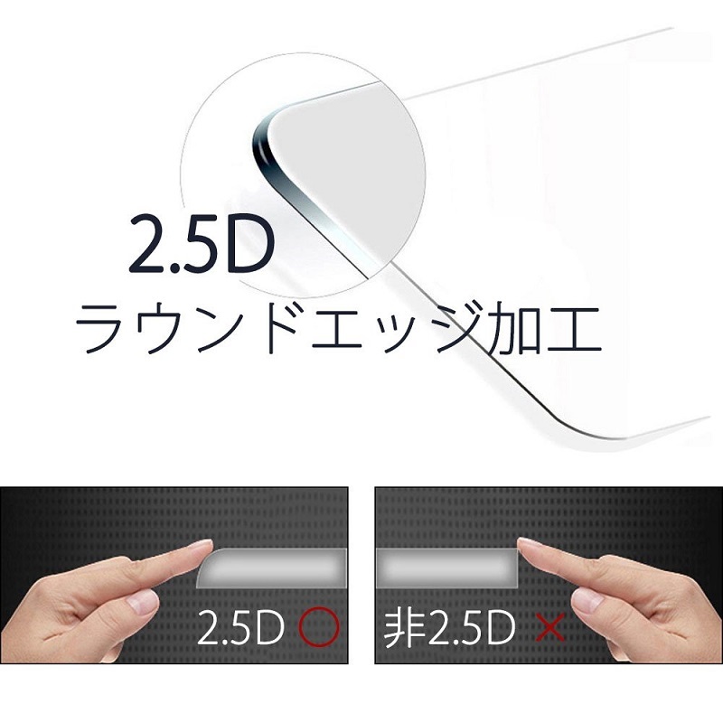 Galaxy S21 SC-51B用 3D 強化ガラス 液晶フィルム 保護シート 高透過性 耐衝撃 硬度9H 極薄0.33mm クリア_画像4
