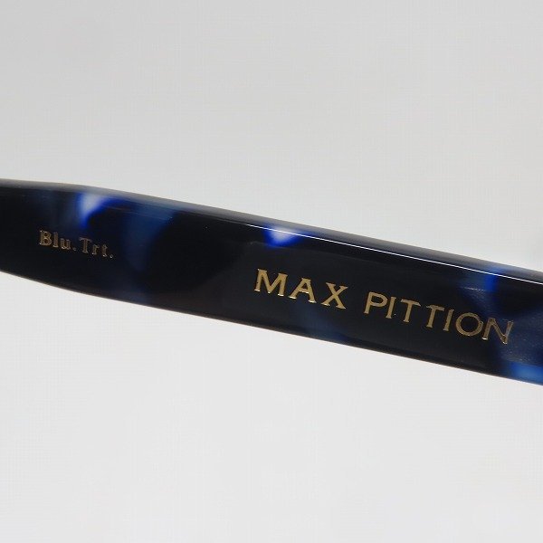 MAX PITTION/マックスピティオン Politician Blu.Trt 度入りメガネ