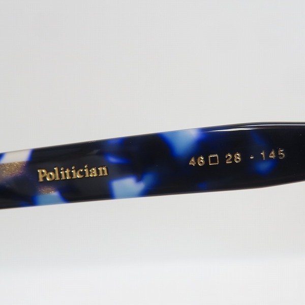 MAX PITTION/マックスピティオン Politician Blu.Trt 度入りメガネ