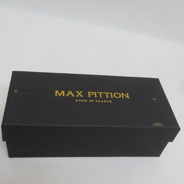 MAX PITTION/マックスピティオン Politician Blu.Trt 度入りメガネ