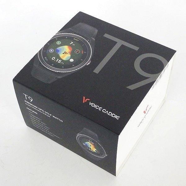 VOICE CADDIE/ボイスキャディ T9 GPSゴルフナビ ウォッチ 距離計測器