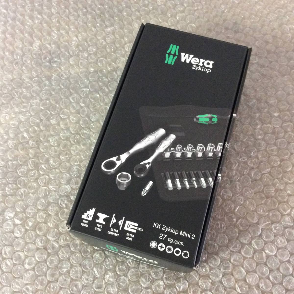 【25%OFF】 【TH-8127】未使用 Wera ヴェラ サイクロップミニ2 KK Zyklop Mini2 ラチェットセット 【25%OFF】 【TH-8127】未使用 Wera ヴェラ サイクロップミニ2 KK Zyklop Mini2 ラチェットセット