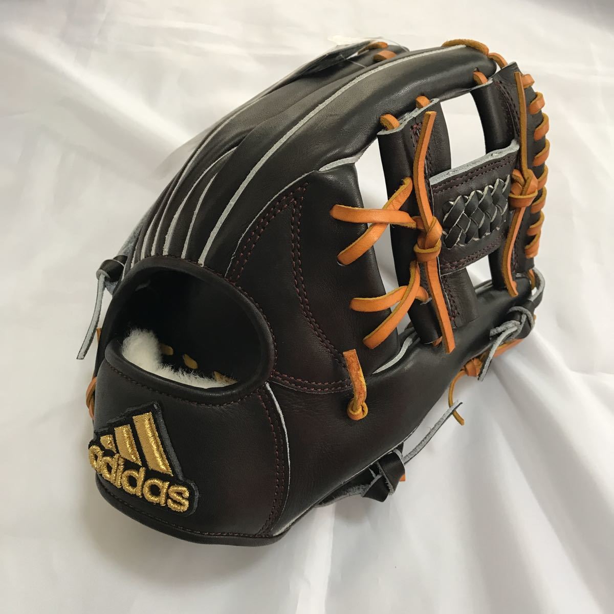 未使用 adidas アディダス 一般硬式野球用グローブ 内野手用 デッドストック 高校野球 社会人 中学硬式