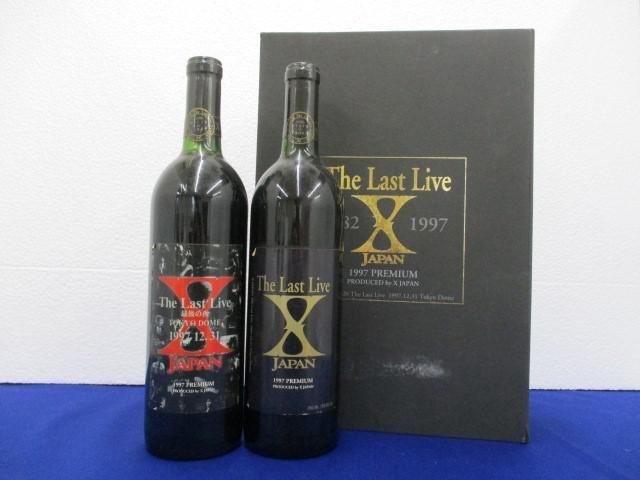 同梱可 未開栓 ワイン The Last Live 1997 解散記念ワイン エックス
