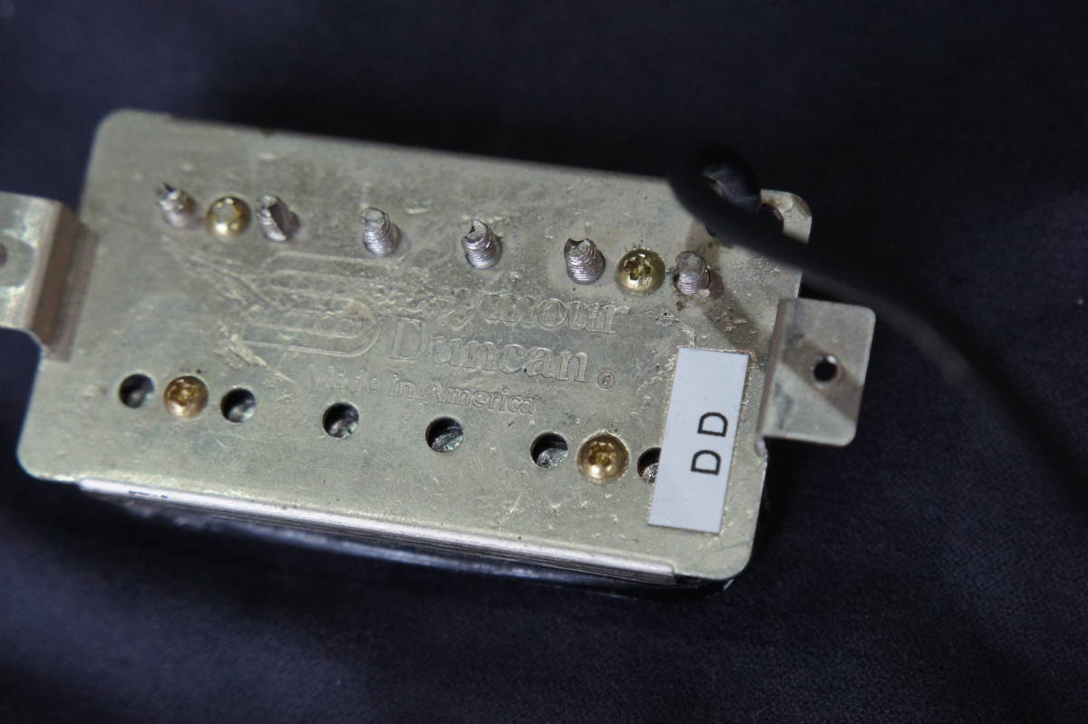 送料込90年代スタンプシール期 SEYMOUR DUNCAN DD SH-6 Duncan Distortion オールド セイモア ダンカン  ディストーション ビススプリング付