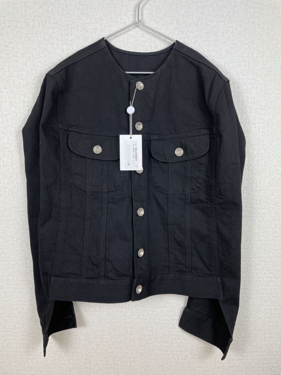 未使用　Maison Margiela メゾンマルジェラ　デニムジャケット　ノースリーブ　40 Gジャン ジージャン DENIM JACKET