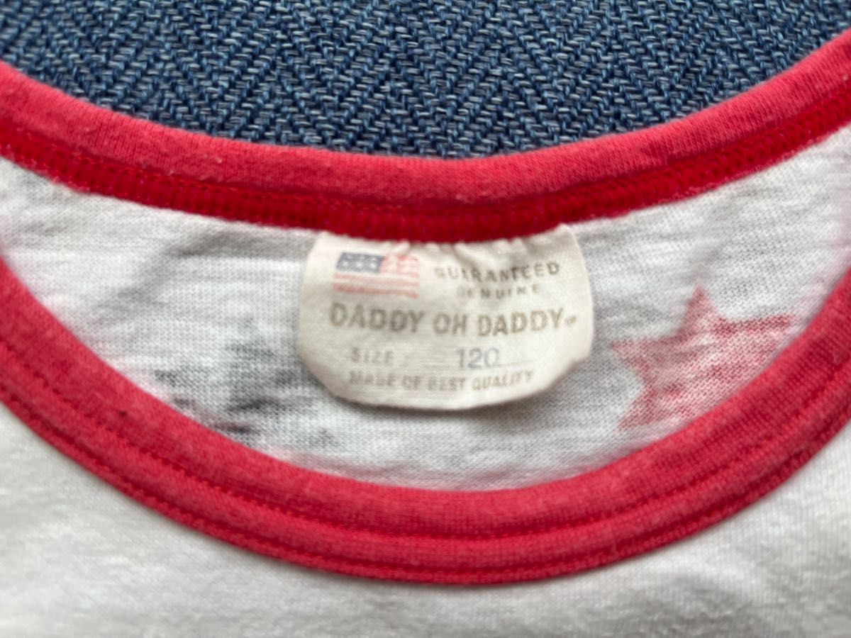 daddy oh daddy ダディオダディ　半袖Tシャツ　120cm